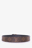 Louis Vuitton Monogram Gold LV Belt Size 80cm