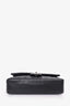 Pre-Loved Chanel™ 2009-10 Black Lambskin Quilted Medium Double Flap