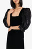 Courreges Black Velvet Maxi Dress Est. Size M