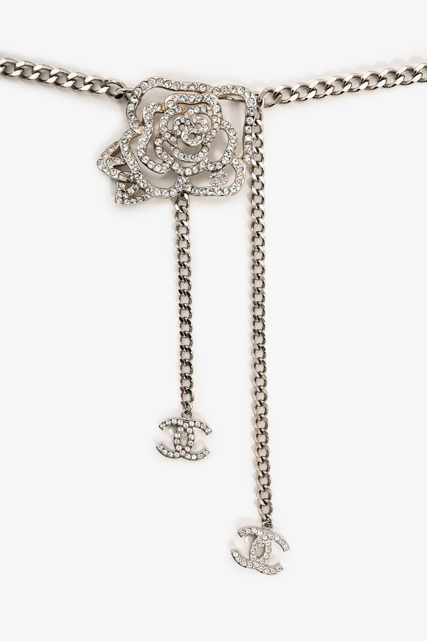 Chanel Vintage Flower Chain Belt CHA423115_1_enlarged.jpg?auto=  main image 2