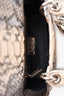 Christian Dior 2009 Grey Python Mini Lady Dior Top Handle With Strap (As Is)