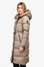 Mackage Taupe Down 'Ishani' Down Coat Size S