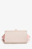 Celine Tricolor Leather Small Trapeze Bag with Strap