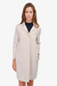 S' Max Mara Beige Button-Up Coat Est. Size S (As Is)