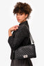 Pre-Loved Chanel™ 2014 Black Quilted Leather Large Boy Bag