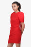 Jacquemus Red La Robe Costagna Dress Size 34