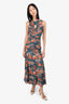 Ulla Johnson Green Flora Maxi Dress Size 0