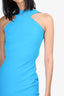 Greta Constantine Blue Cutout Dress Size XS
