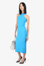 Greta Constantine Blue Cutout Dress Size XS