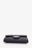 Pre-Loved Chanel™ 2022 Black Lambskin Flap Cardholder