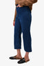 Apiece Apart Dark Blue Denim Wide Leg Jeans Size 4