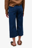 Apiece Apart Dark Blue Denim Wide Leg Jeans Size 4
