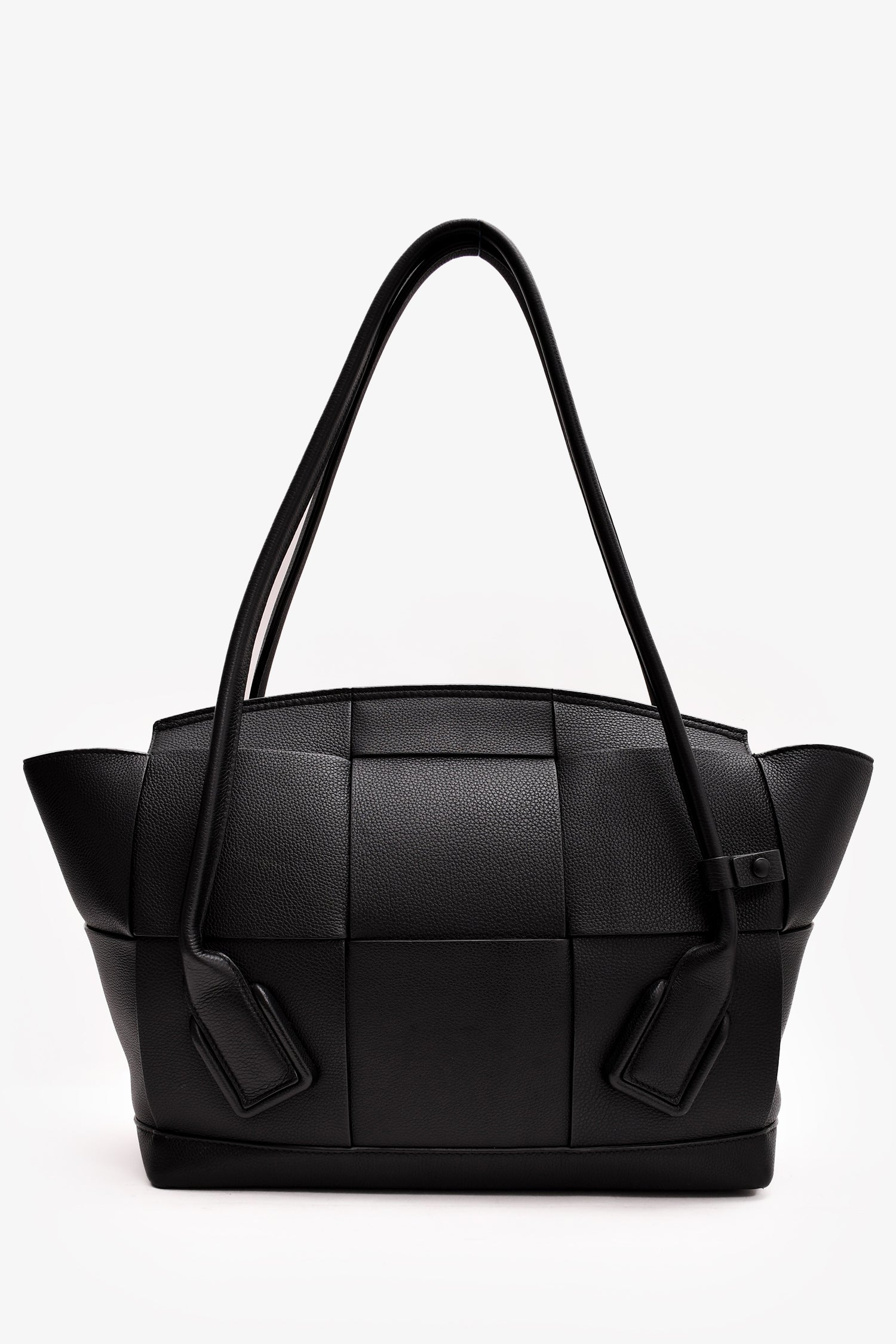 BOTTEGA VENETA THE ARCOトートバッグレザーブラック BOTTEGA VENETA ボッテガヴェネタ ARCO TOTE BAG イントレ