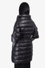 Missoni Black Down Quilted Knit Sleeve Puffer Coat Size 42