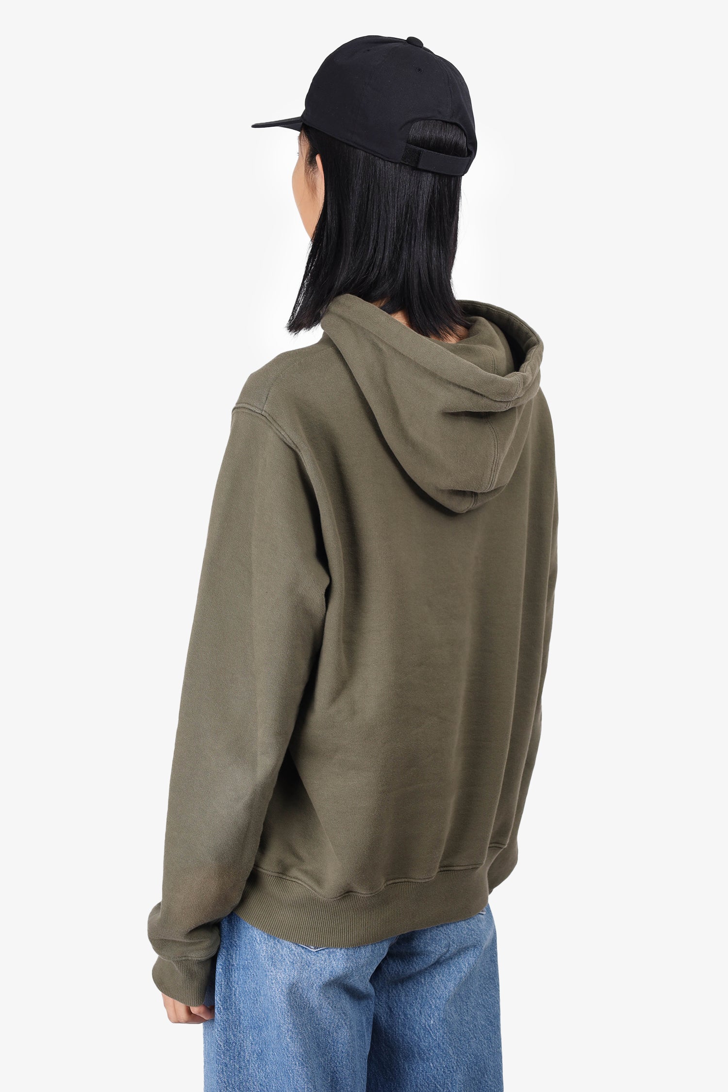 Christian Dior Green Cotton 'CD Icon' Hooded Sweatshirt Size M