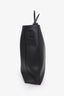 Jil Sander Black Giro Leather Tote Bag with Strap