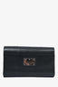 Philipp Plein Black Crystal Skull Clutch with Strap