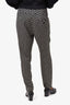Max Mara Weekend Black/White Drawstring Tapered Pants Size 8