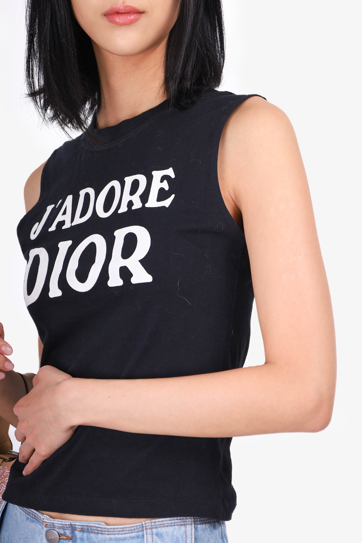 Christian Dior J'adore Black Tank Top Size 6 – Mine & Yours