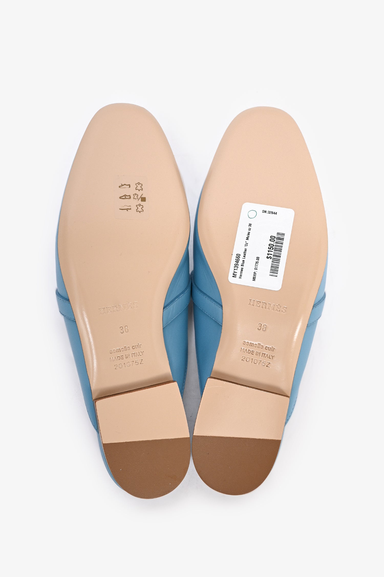 Hermès Blue Leather 'Oz