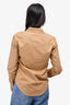 Saint Laurent Brown Denim Western Shirt Size L