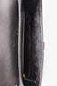 Christian Dior 2019 Black Grained Leather Saddle Bag