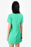 Alice + Olivia Green Short Sleeve Dress Size XS