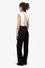 Galvan London White / Black Jumpsuit Size 4