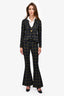 Smythe Navy/Yellow Plaid Blazer Size 2