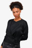 Pleats Please Black Pleated Shrug Top Size S