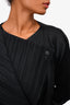 Pleats Please Black Pleated Shrug Top Size S