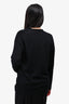 Hermès Black Cashmere Classic Cardigan Size 40