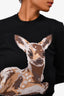 Burberry London Black Wool 'Deer' Sweater Size XS