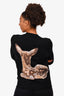 Burberry London Black Wool 'Deer' Sweater Size XS
