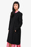 Gucci Black Wool Coat Size 40