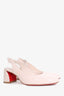 Christian Louboutin Pink Patent Leather Miss Jane 55 Pumps Size 35.5