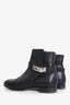 Hermès Black Leather Neo Ankle Boots Size 36