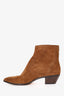 Loeffler Randall Brown Suede Western Ankle Boot Size 11