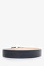 Salvatore Ferragamo Black/Beige Reversible Belt