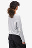 Rails Grey Wool/Cashmere Blend Lighting Crewneck Sweater Size M