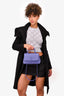 Pre-Loved Chanel™ 2020 Purple Caviar Leather Mini Coco Top Handle