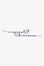 Miu Miu Silver-Tone Faux Pearl & Crystal Classic Clip-On Drop Earrings