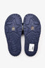Christian Dior Navy Shearling 'DWay' Slides Size 41