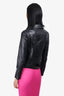 Mackage Black Leather Biker Jacket Size XS