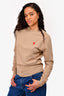 Ami Beige Ami de Coeur Crewneck Size XS