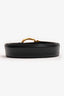 Christian Dior Black Leather Buckle Belt Size 70 (As Is)