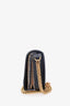 Burberry Beige/Black Knight Check Canvas/Leather Link Flap Bag