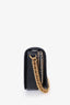 Burberry Beige/Black Knight Check Canvas/Leather Link Flap Bag