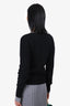 Jacquemus Black La Maille Pau Asymmetric Sweater Size 36