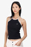 Marine Serre Black SSENSE Canada Exclusive Black Tennis Court Tank Top Size Medium